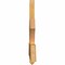 Ekena Millwork Redmond Rough Sawn Timber Gable Bracket, Western Red Cedar, 84"W x 24"H x 2"D x 6"F, 7/12 Pitch GBW084X24X0206RED00RWR - alternate 4